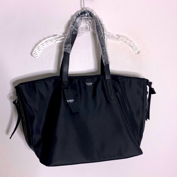 Botkier Black Nylon Tote Everyday essential Bag New with tags travel carry all - Picture 1 of 8